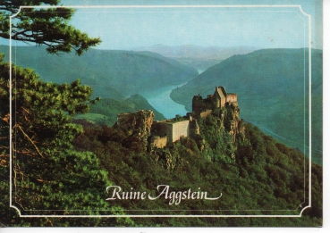 Ansichtskarte Ruine Aggstein, Niederösterreich